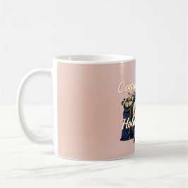 Coastal Santa Holiday Spirit Mug - Blue Velvet  Kaffeetasse