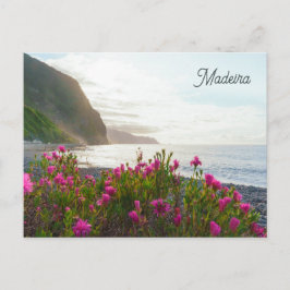 Coastal Sunset Madeira Postkarte