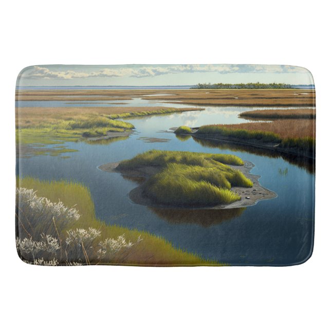 Coastal Tranquility Badematte (Vorderseite)