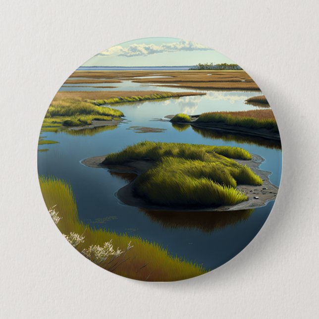 Coastal Tranquility Button (Vorderseite)