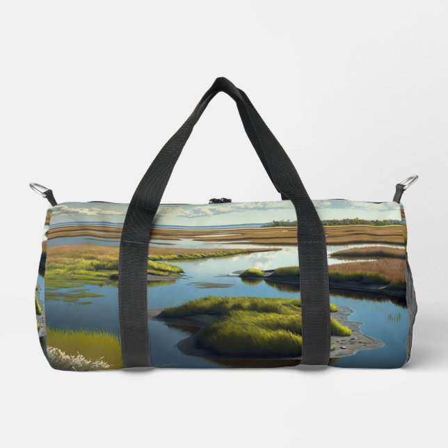 Coastal Tranquility Duffle Bag (Vorderseite)