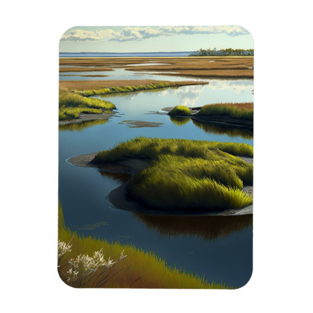 Coastal Tranquility Magnet (Vertikal)