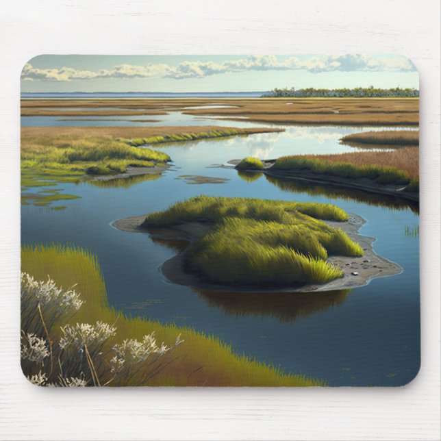 Coastal Tranquility Mousepad (Vorne)