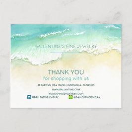 Coastal Vielen Dank für Ihr Interesse an unserem G Postkarte