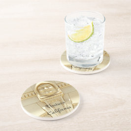 Coaster - Courthouse Monk Getränkeuntersetzer