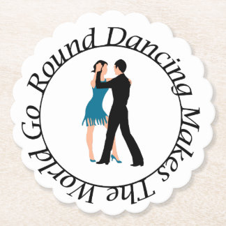 Coaster for the Round Danceer Untersetzer