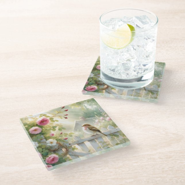 Coaster Glasuntersetzer (Schrägansicht)