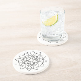 Coaster - Mandala zum Ausmalen Getränkeuntersetzer