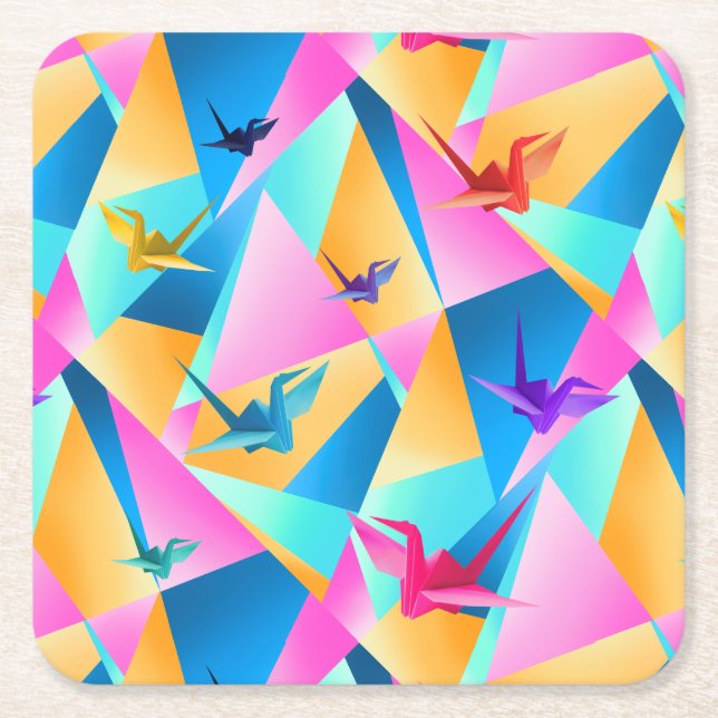 Coaster Rechteckiger Pappuntersetzer (Vorderseite)