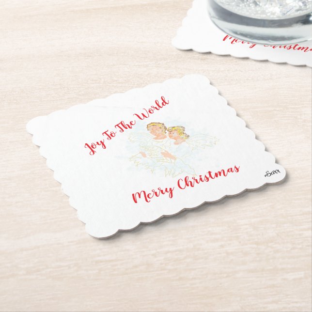 Coasters Merry Christmas . Untersetzer (angewinkelt)