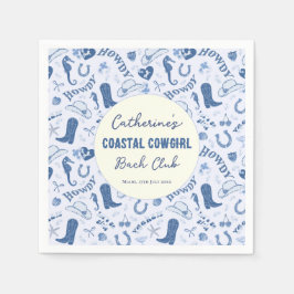 Coastgirl Bach Club Fun Muster Serviette