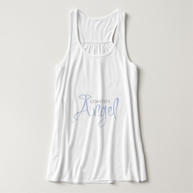 Coastie-Engel Tank Top (Design Vorderseite)