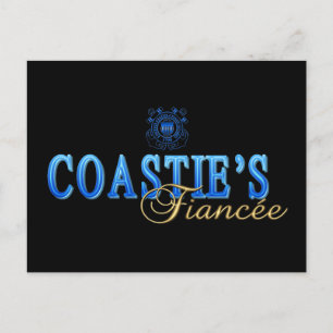 Coastie's Fiancee Postkarte