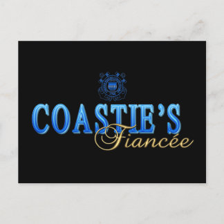 Coastie's Fiancee Postkarte