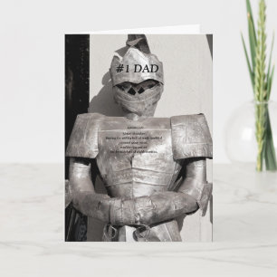 Coat of Armor Vatertag Card Karte