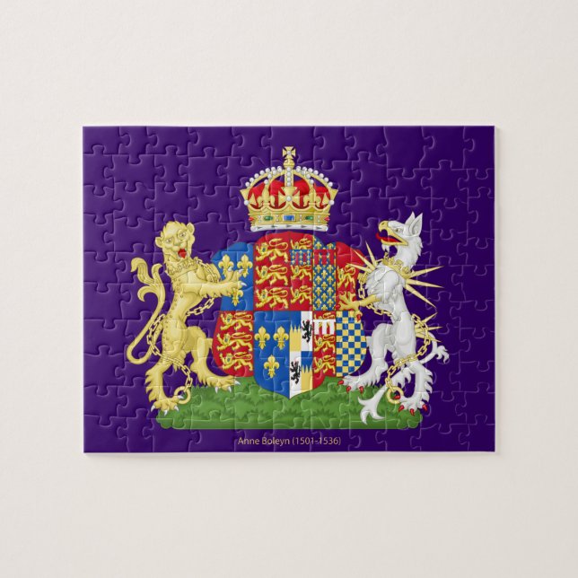 Coat of Arms Anne Boleyn (Horizontal)