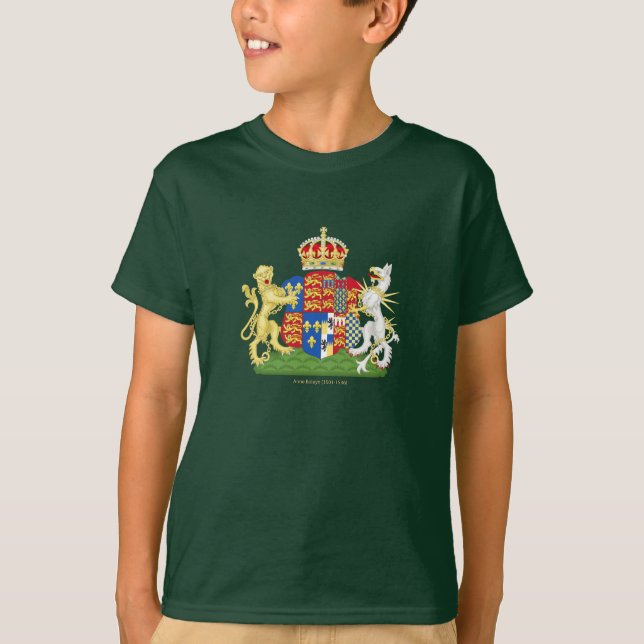 Coat of Arms Anne Boleyn T-Shirt (Vorderseite)