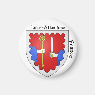 Coat of Arms Loire, Frankreich Magnet