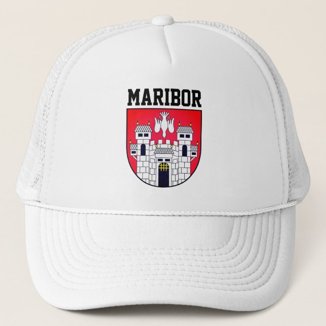 Coat of arms of Maribor - SLOVENIA Truckerkappe (Vorderseite)