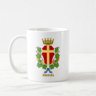 Coat of arms of Messina, Sicily Kaffeetasse