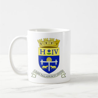 Coat of Arms of Pau, Pyrénées-Atlantiques (FRANCE) Kaffeetasse