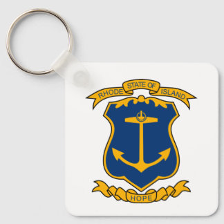 Coat of arms of Rhode Island Keychain Schlüsselanhänger