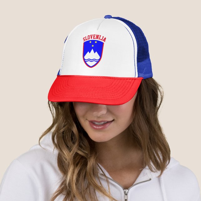 Coat of Arms of SLOVENIA Truckerkappe (Beispiel)