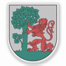 Coat of arms of the city of Liepāja, Latvia Aufkleber