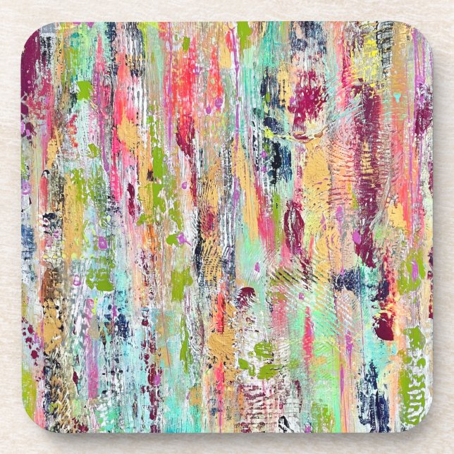 Coat of Many Colors Set von 6 Untersetzer (Vorderseite)