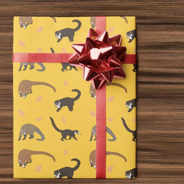 Coatis Wrapping Papier Geschenkpapier (Von Creator hochgeladen)