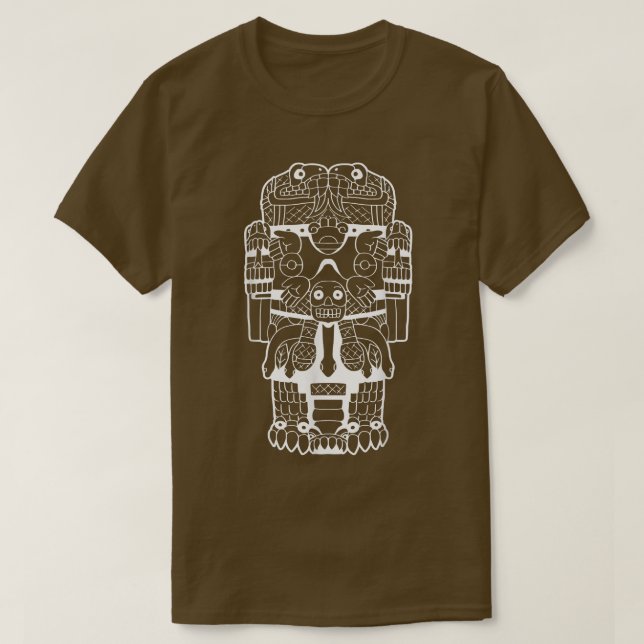 Coatlicue Aztec Goddess Earth Goddess Mayan Inca T T-Shirt (Design vorne)