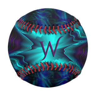 Cobalt Blue Design Plektrum Baseball