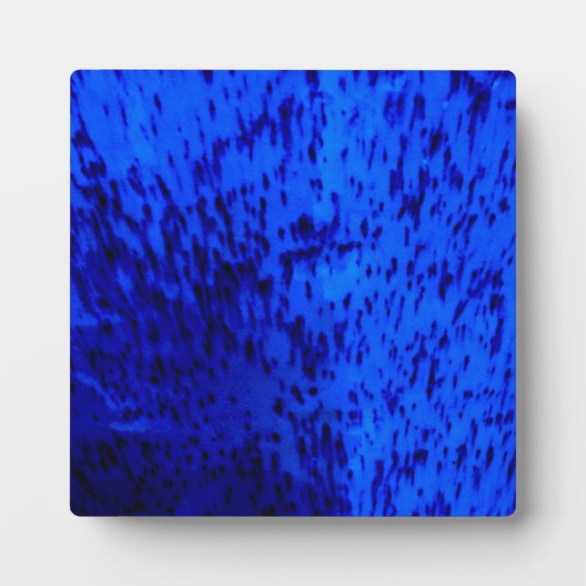 Cobalt Blue Earthenware Fotoplatte (Vorderseite)