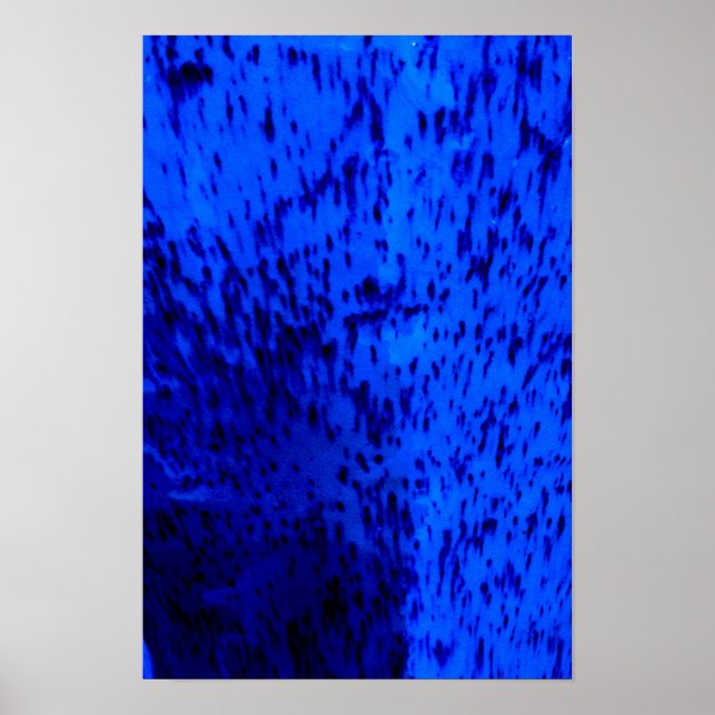 Cobalt Blue Earthenware Poster (Vorne)