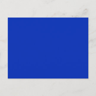 COBALT BLUE (eine solide, reiche Farbe) ~ Postkarte