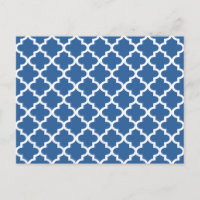 Cobalt Blue Marokkanischer Tile Trellis