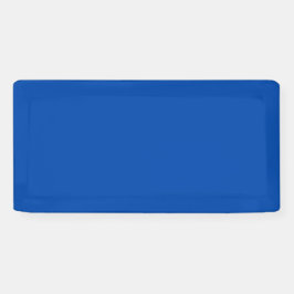 Cobalt Blue Solid Color | Classic | elegant Banner