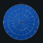 Cobalt Blue Solid Color | Classic | elegant Dartscheibe<br><div class="desc">Cobalt Blue Solid Color | Classic | elegant | Trendy | Stilvoll | Geschenk</div>