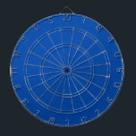 Cobalt Blue Solid Color | Classic | elegant Dartscheibe<br><div class="desc">Cobalt Blue Solid Color | Classic | elegant | Trendy | Stilvoll | Geschenk</div>