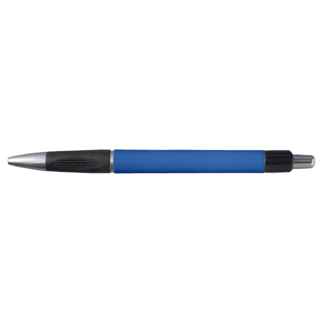Cobalt Blue Solid Color | Classic | elegant Kugelschreiber (Vorderseite)
