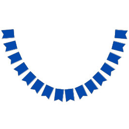 Cobalt Blue Solid Color | Classic | elegant Wimpelkette