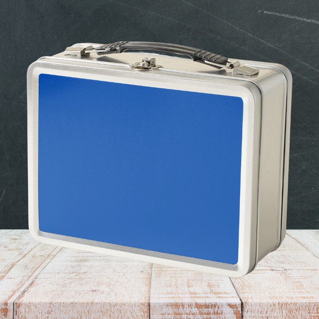 Cobalt Blue Solid Color Metall Brotdose (Von Creator hochgeladen)