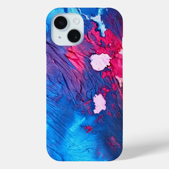 Cobalt Bubblegum Case-Mate iPhone Hülle (Rückseite)