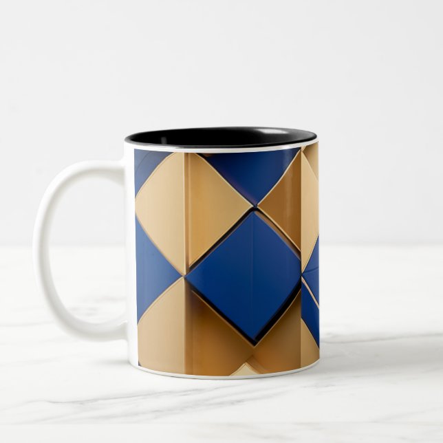 Cobalt Design Mug (Gauche)