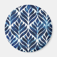 Cobalt Watercolor Tiles IV