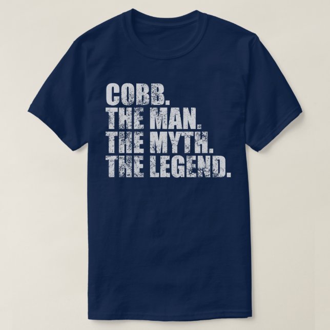 CobbCobb Familienname Cobb Nachname Cobb Cobb Nach T-Shirt (Design vorne)