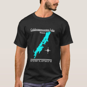 Cobbosseecontee Lake Maine T-Shirt
