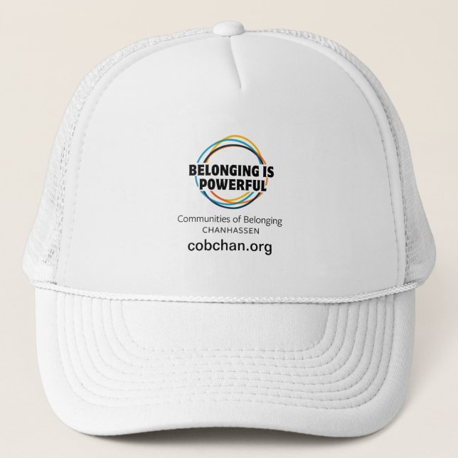 CoBC Hat - Belang ist mächtig Truckerkappe (Vorderseite)