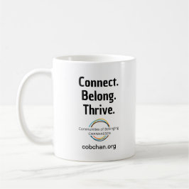 CoBC-Tasse - Connect Belong Thrive Kaffeetasse