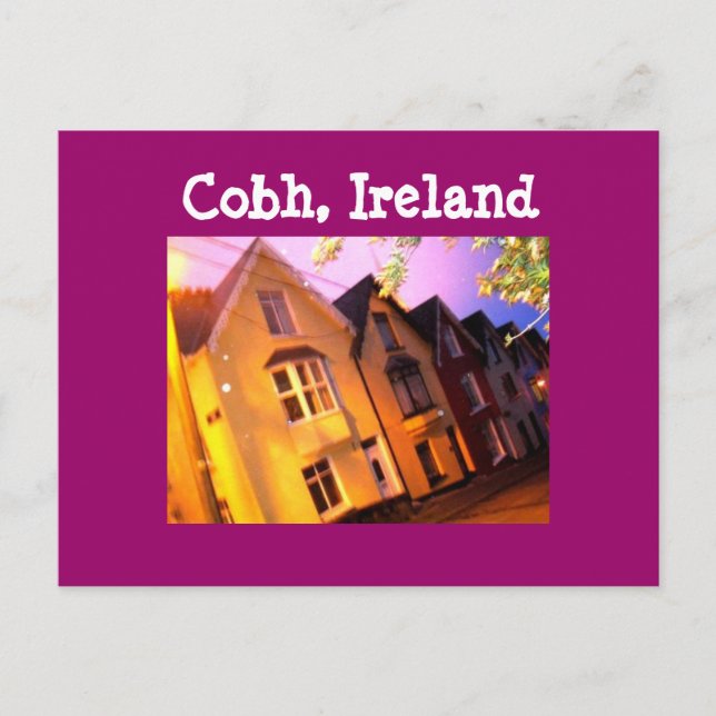 Cobh, Irland Postkarte (Vorderseite)